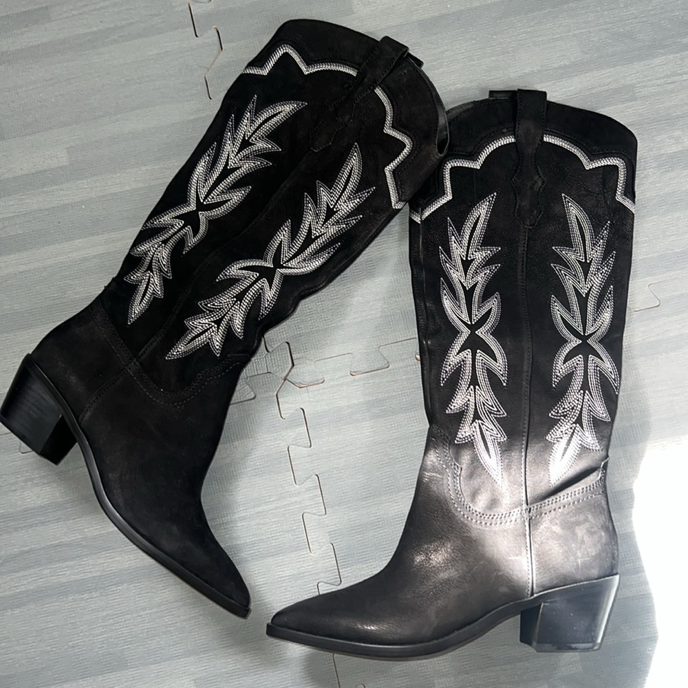 Dolce vita cowgirl boots NEW🖤size 8.5